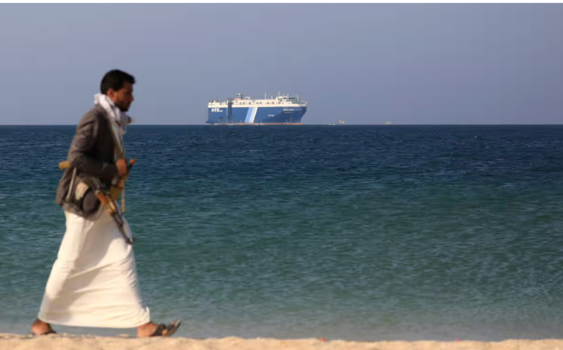 Yemen’s Houthis warn ships travelling in the Red Sea to avoid Israel or face being attacked