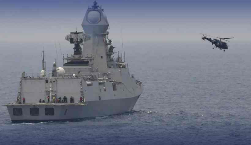 Indian Navy picks up crew after ship hit off Yemen coast