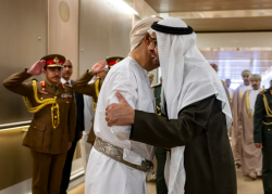President Sheikh Mohamed hails growing UAE-Oman ties on Sultan Haitham visit