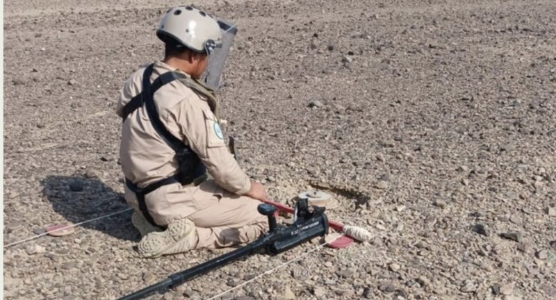 Yemen : MASAM clears 733 Houthi mines in a week