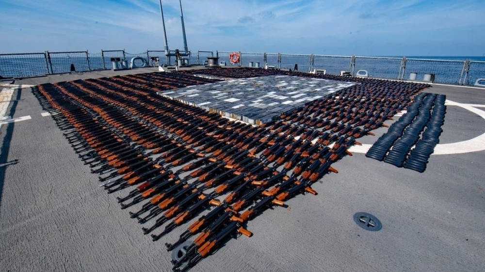 US looks to assert control over seized weapons from Iran for second time this year