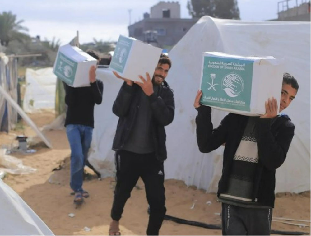 KSrelief extends humanitarian aid to Gaza, Pakistan, Yemen, Lebanon