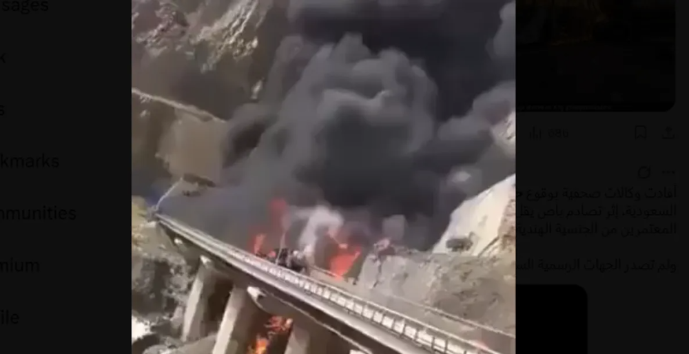 Dozens of Umrah Pilgrims Killed in Tragic Bus Crash Near Medina, Saudi Arabia