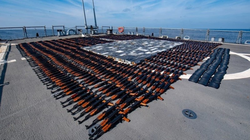 US looks to assert control over seized weapons from Iran for second time this year