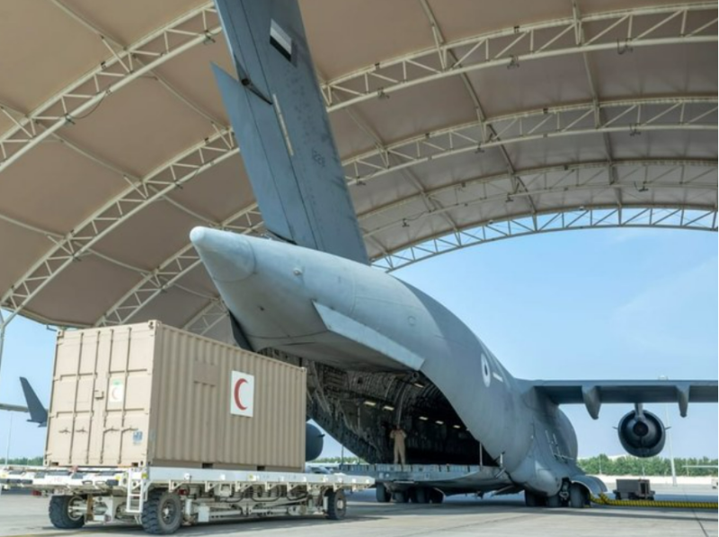 UAE sends 5 more planes carrying aid for Gaza