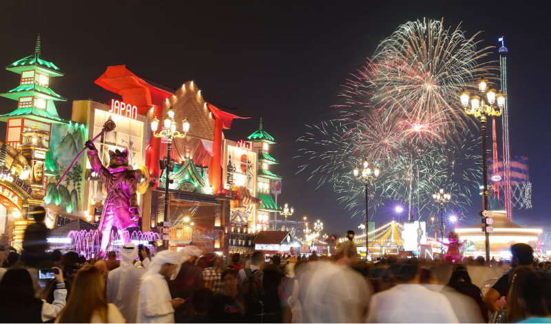 Revellers In UAE welcome New Year in style at spectacular displays