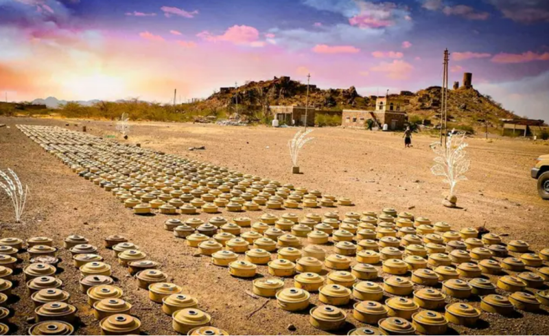 Yemen : MASAM Clears 3,000 Mines during February