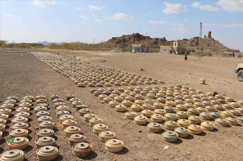 MASAM project clears 1,050 Houthi mines in Yemen