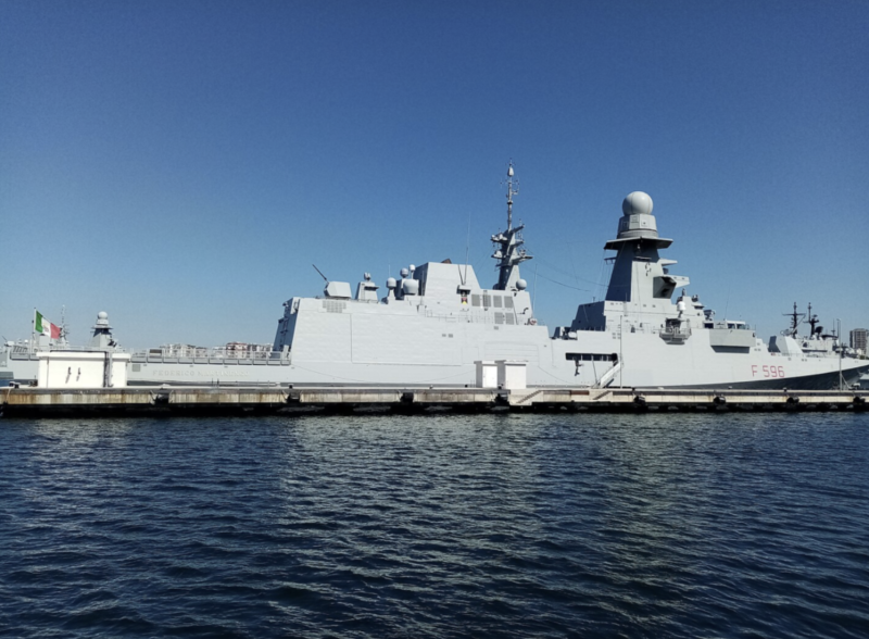 Italian Frigate Secures Merchant Vessels in Red Sea Under EU Naval Mission