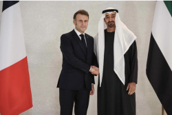 Macron in UAE for bilateral talks, Christmas with French troops