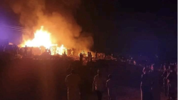 Fire Destroys Two Homes in Yemen’s Al-Mahra