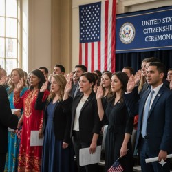 U.S. Halts Naturalization of Immigrants Moments Before Oath Ceremony